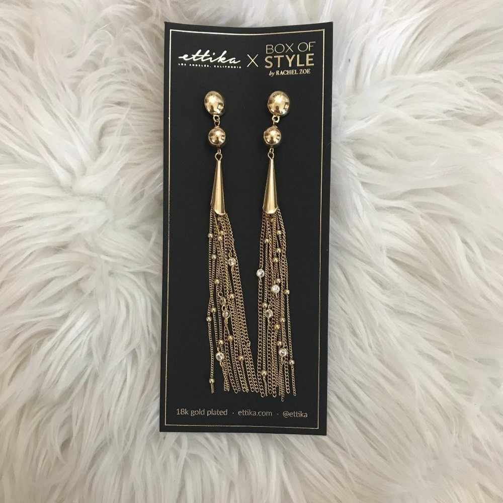 Ettika Chloe Tassel Earrings
